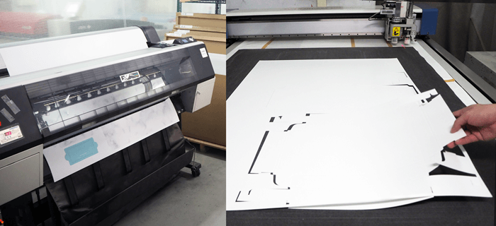 每次開發新產品前，我們會用這台機器印出設計初稿